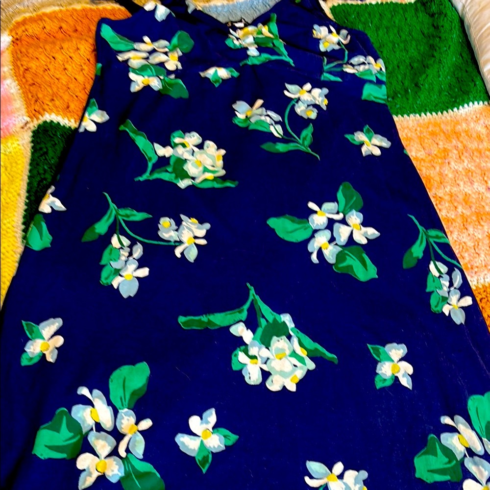 Jaxie's Unique Blue Floral Dress